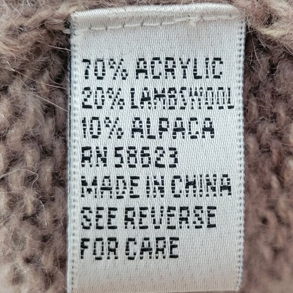 VTG Carducci Lambswool Alpaca Blend Cardigan Sweater Longline Duster - Picture 13 of 13